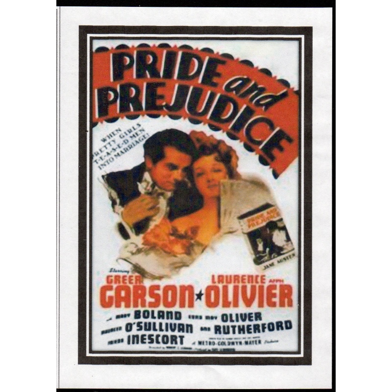 PRIDE AND PREJUDICE - GREER GARSON & LAURENCE OLIVIER  ALL REGION DVD
