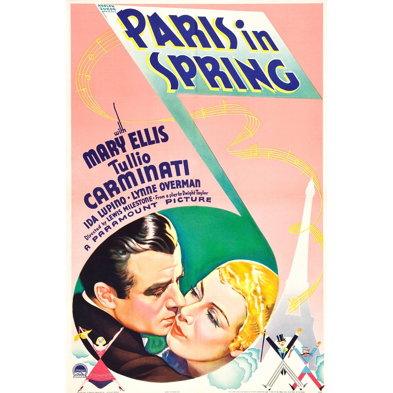 Paris in Spring (1935) Stars: Mary Ellis, Tullio Carminati, Ida Lupino,