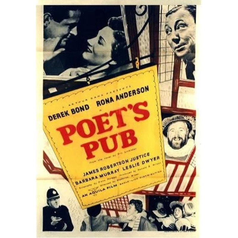 Poet's Pub (1949)  Derek Bond, Rona Anderson, James Robertson Justice