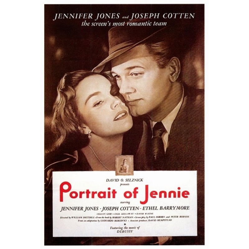 Portrait of Jennie 1948 Joseph Cotten, Jennifer Jones,Ethel Barrymore