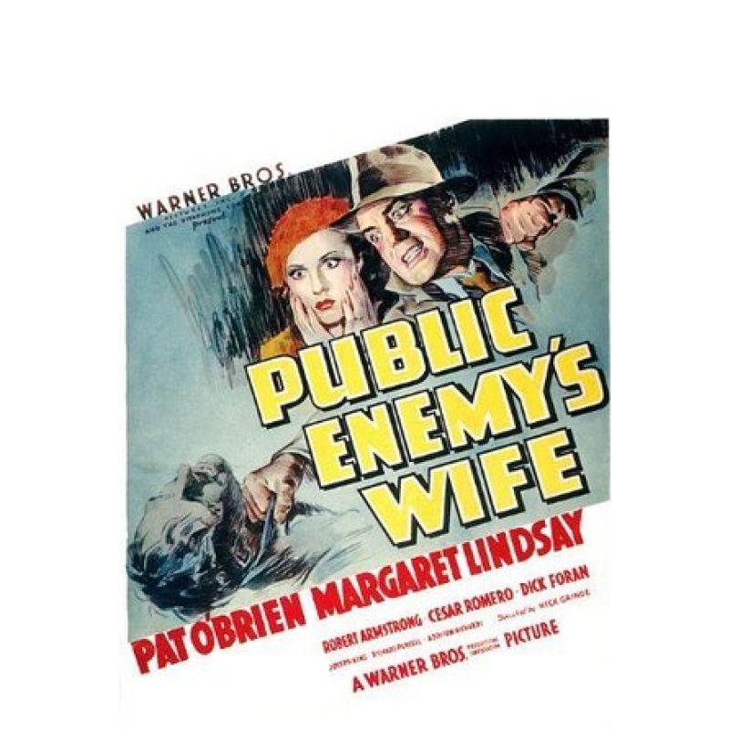 Public Enemy's  Wife (1936)   Pat O'Brien, Margaret Lindsay, Robert Armstrong, Cesar Romero,