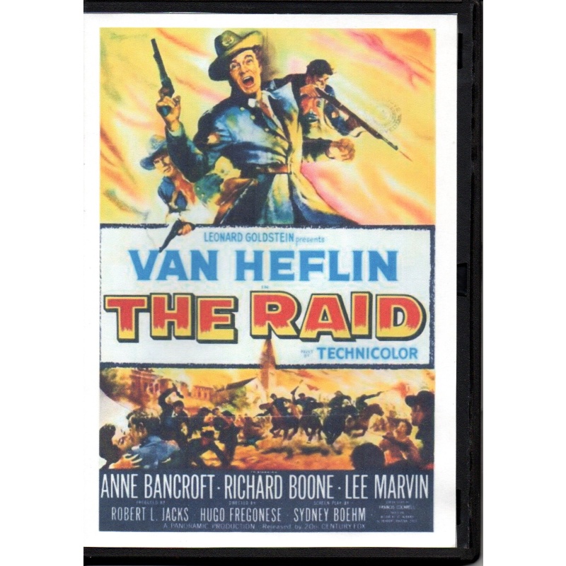 RAID, THE - VAN HEFLIN & LEE MARVIN ALL REGION DVD
