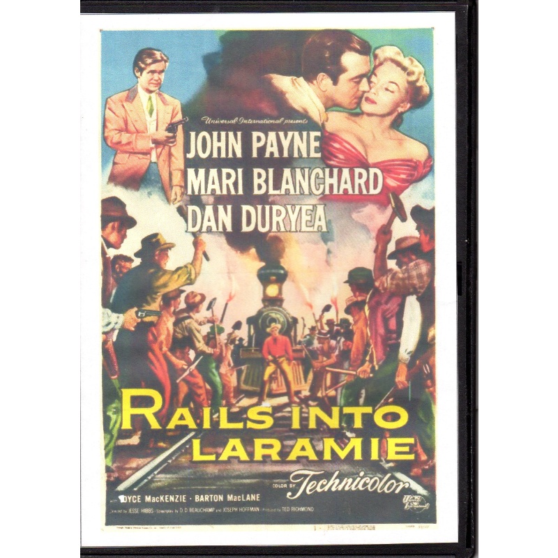 RAILS INTO LARAMIE - JOHN PAYNE & DAN DURYEA ALL REGION DVD
