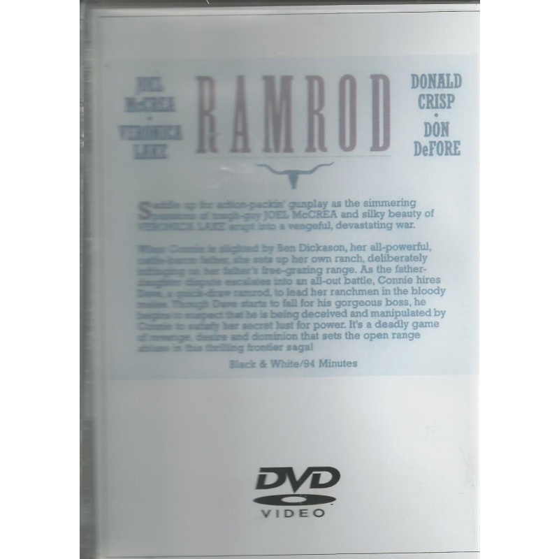 RAMROD - JOEL MACRAE ALL REGION DVD