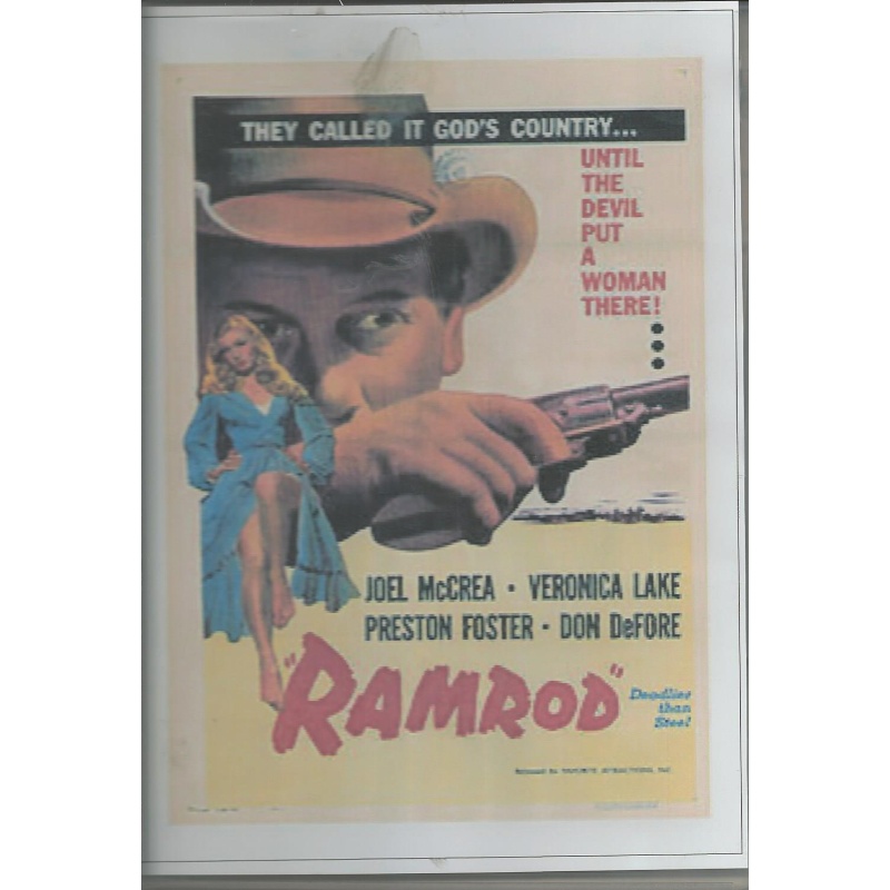 RAMROD - JOEL MACRAE ALL REGION DVD