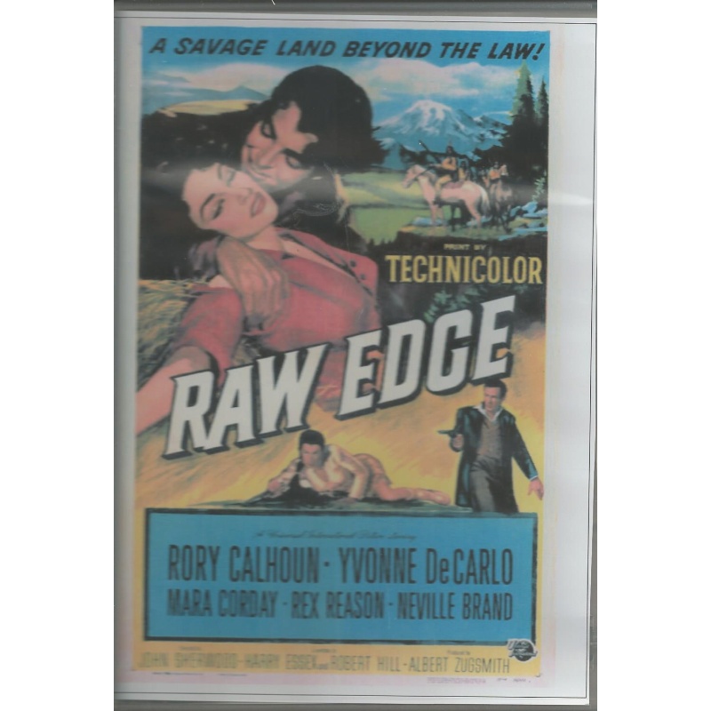 RAW EDGE - RORY CALHOUN & YVONNE DE CARLO ALL REGION DVD