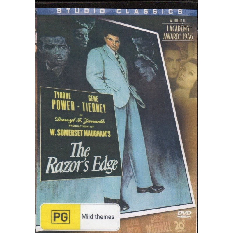 RAZORS EDGE - TYRONE POWER & JUNE TIERNEY ALL REGION DVD