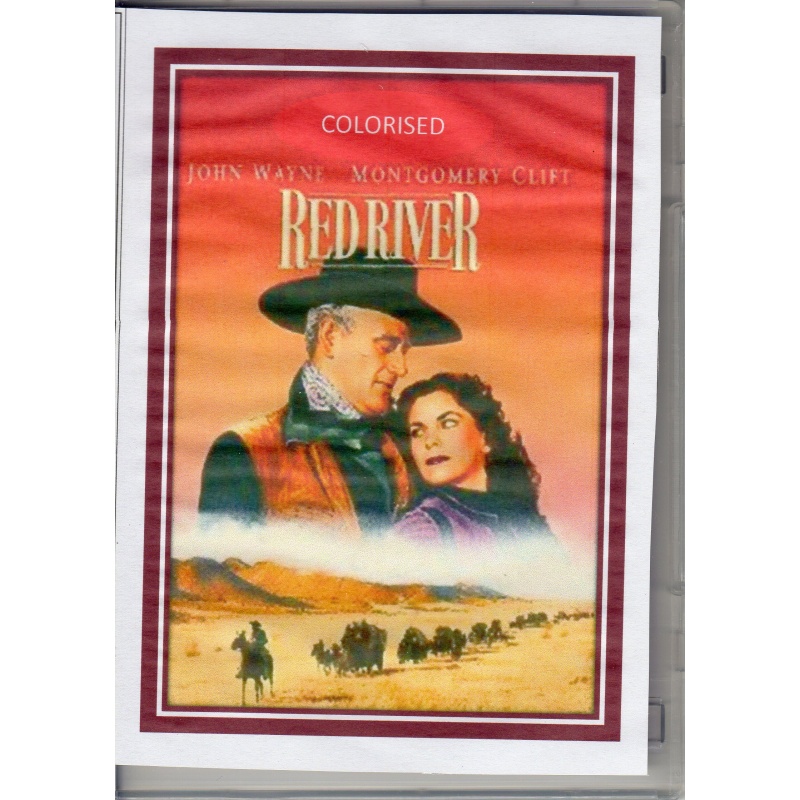 RED RIVER COLOURISED - JOHN WAYNE - ALL REGION DVD