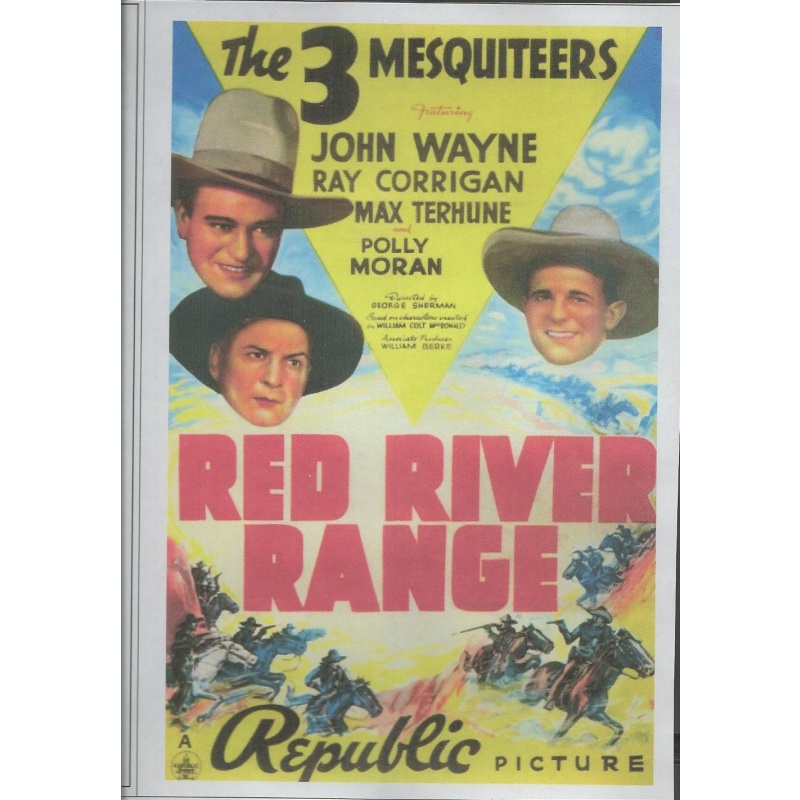 RED RIVER RANGE - JOHN WAYNE - ALL REGION DVD