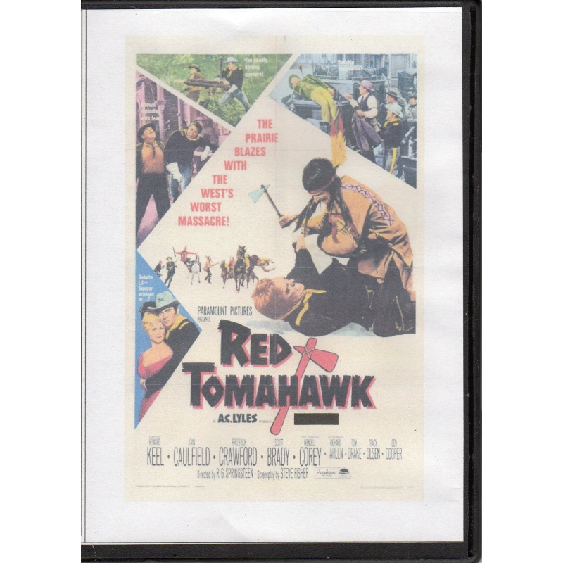 RED TOMAHAWK - HOWARD KEEL - ALL REGION DVD
