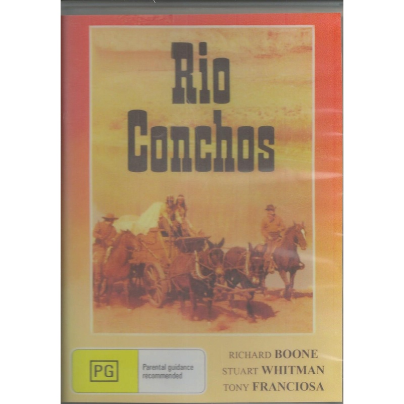 RIO CONCHOS - RICHARD BOONE & STUART WHITMAN ALL REGION DVD