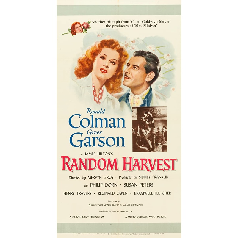 Random Harvest - Ronald Colman, Greer Garson  1942