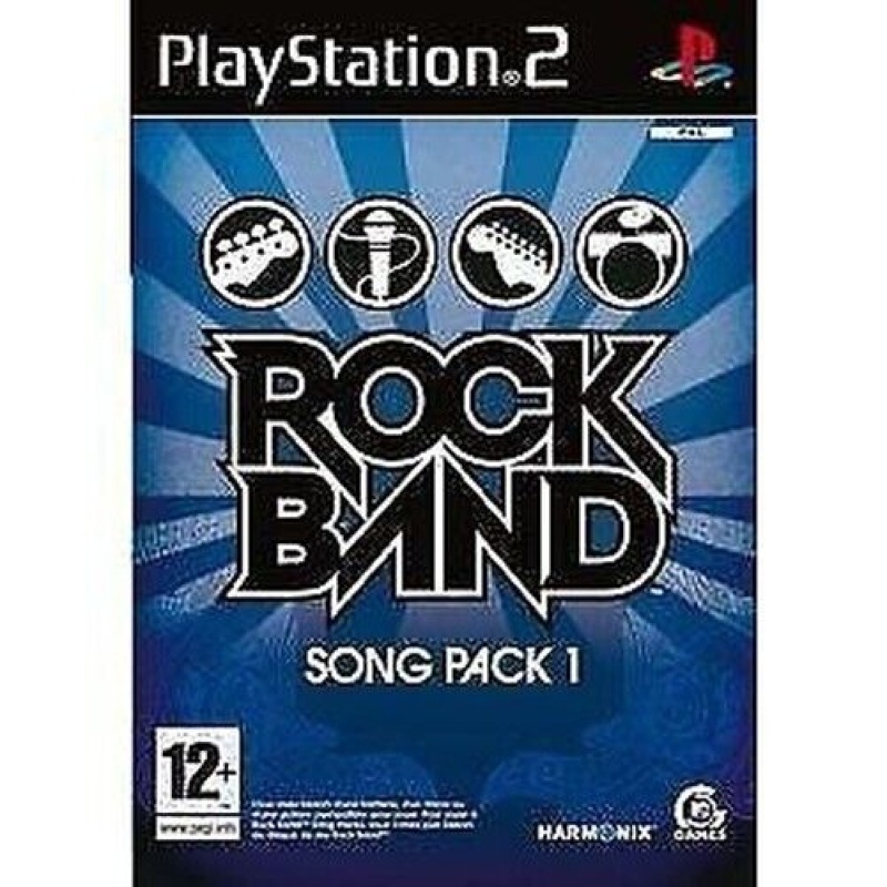 Rock Band Song Pack 1 - Sony PS2 Brand New