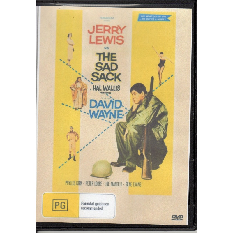 SAD SACK - JERRY LEWIS ALL REGION DVD