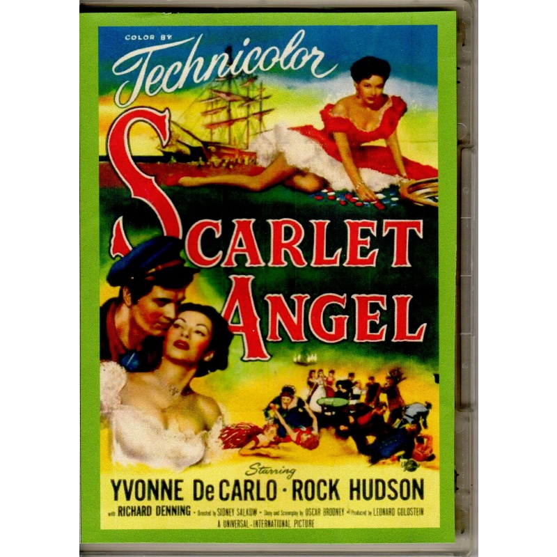 SCARLET ANGEL -YVONNE DE CARLO & ROCK HUDSON ALL REGION DVD