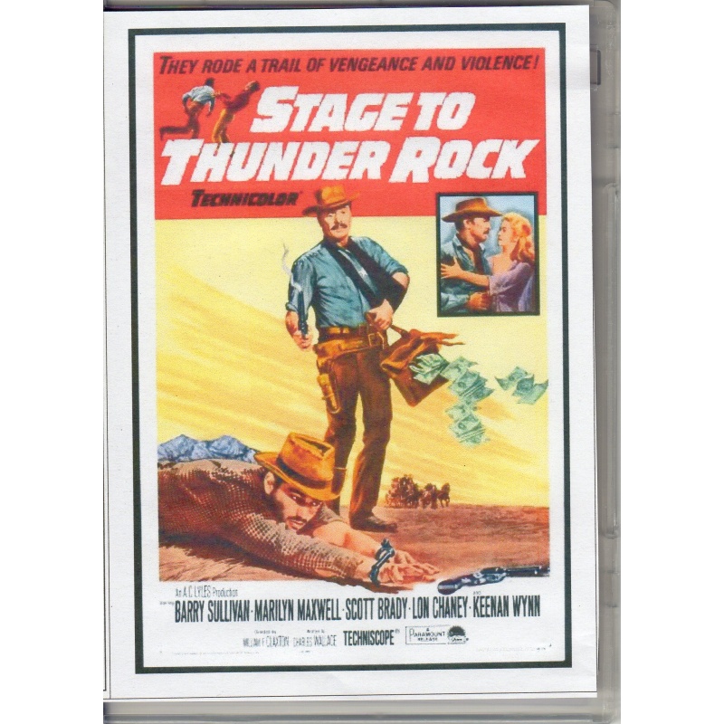 STAGE TO THUNDER ROCK - STARRING LON CHANEY ALL REGION DVD