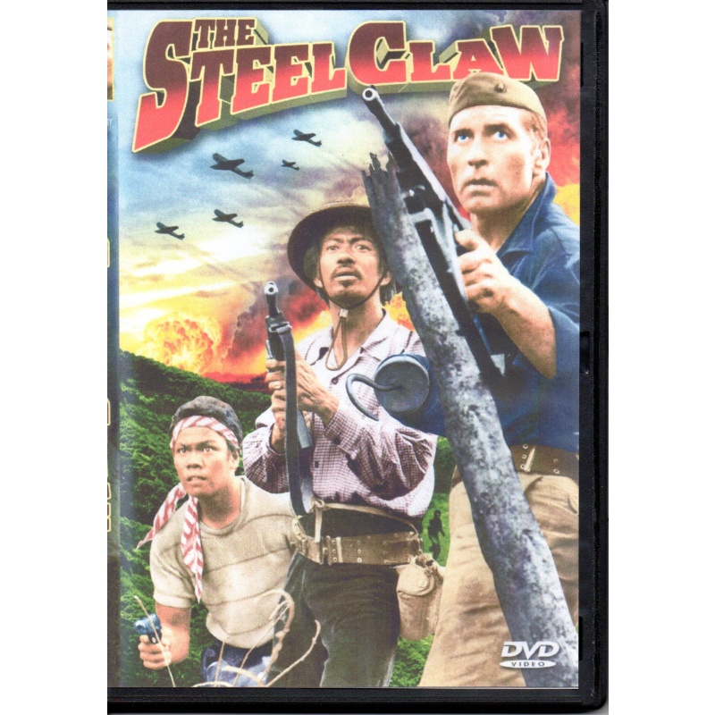 STEEL CLAW - GEORGE MONTGOMERY -  ALL REGION DVD