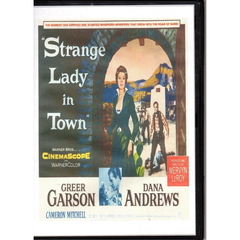 STRANGE LADY IN TOWN - GREER GARSON & DANA ANDREWS  - ALL REGION DVD