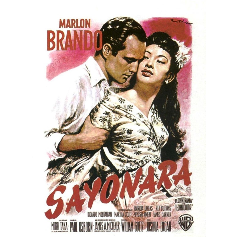 Sayonara (1957)   Marlon Brando, Ricardo Montalban, Patricia Owens