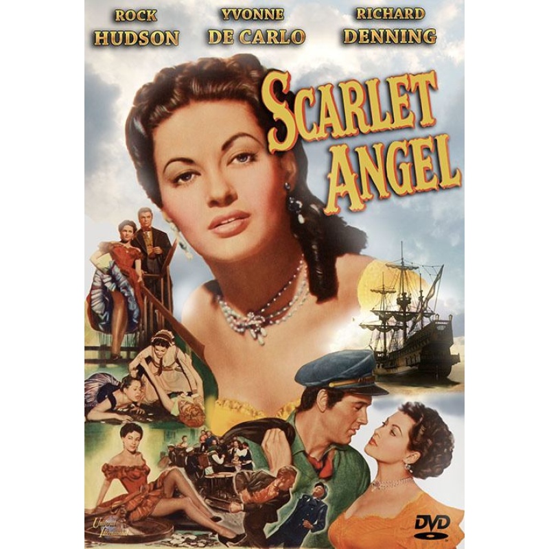 Scarlet Angel 1952 with Rock Hudson, Yvonne De Carlo and Richard Denning