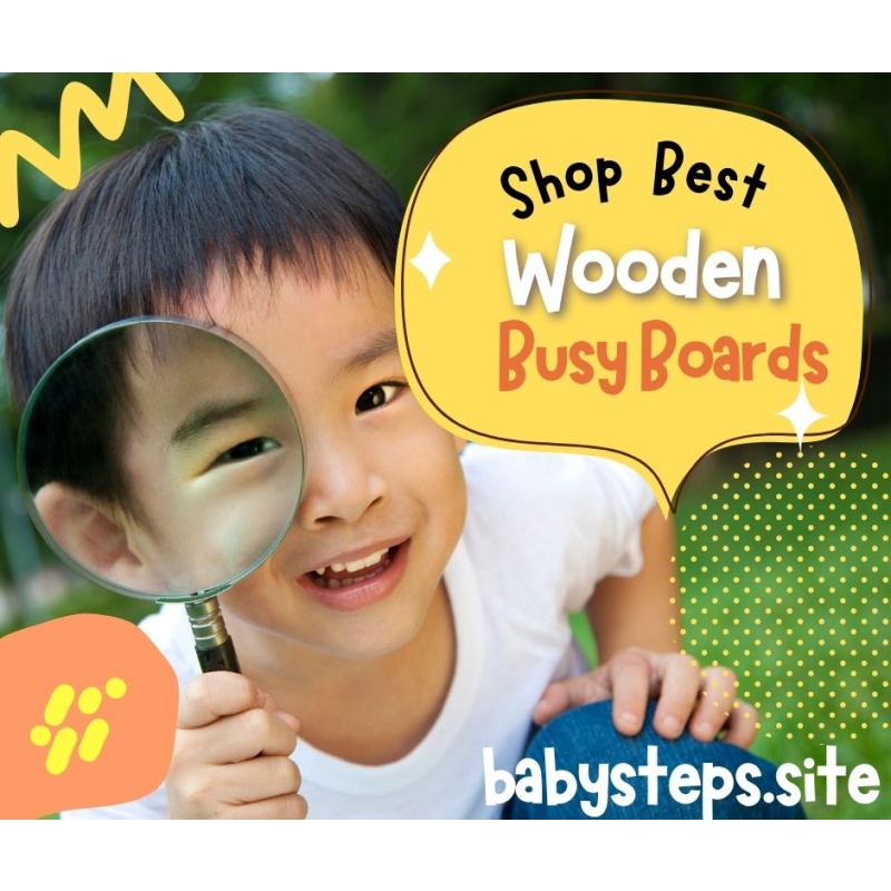 Shop Wooden Busy Boards, Best Activity Boards Online At Babysteps