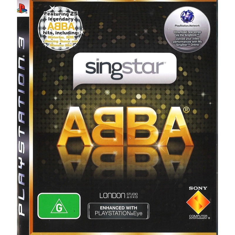 Abba Singstar - PS3 - Playstation 3 Pre-owned