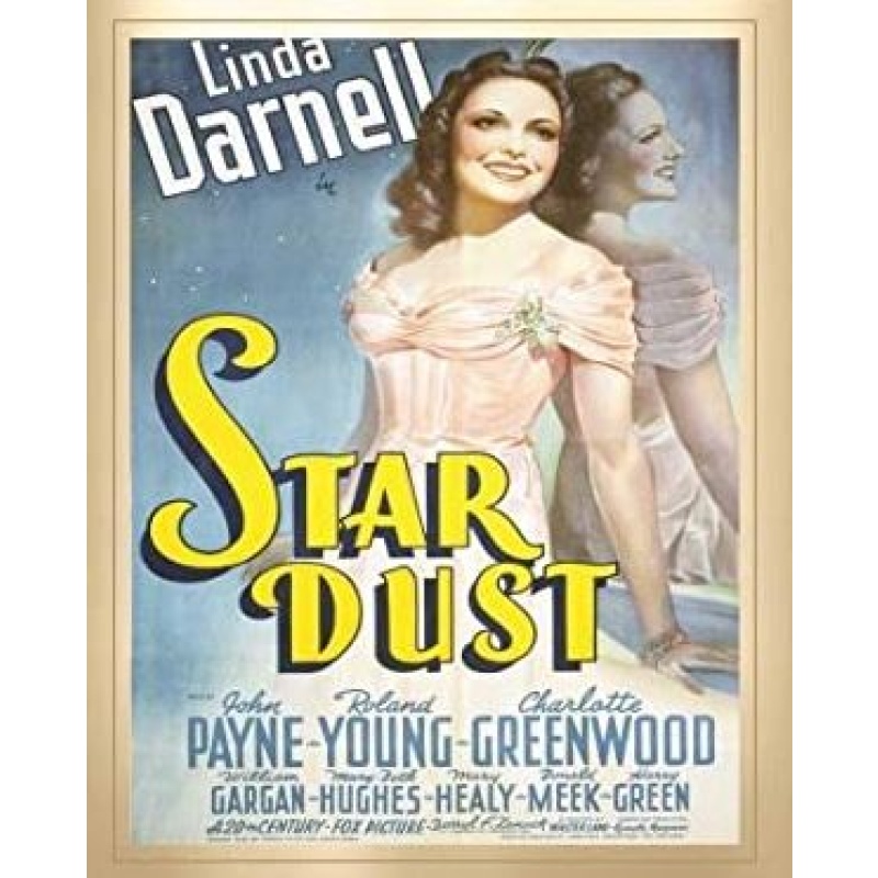 Star Dust (1940) Linda Darnell, John Payne, Roland Young