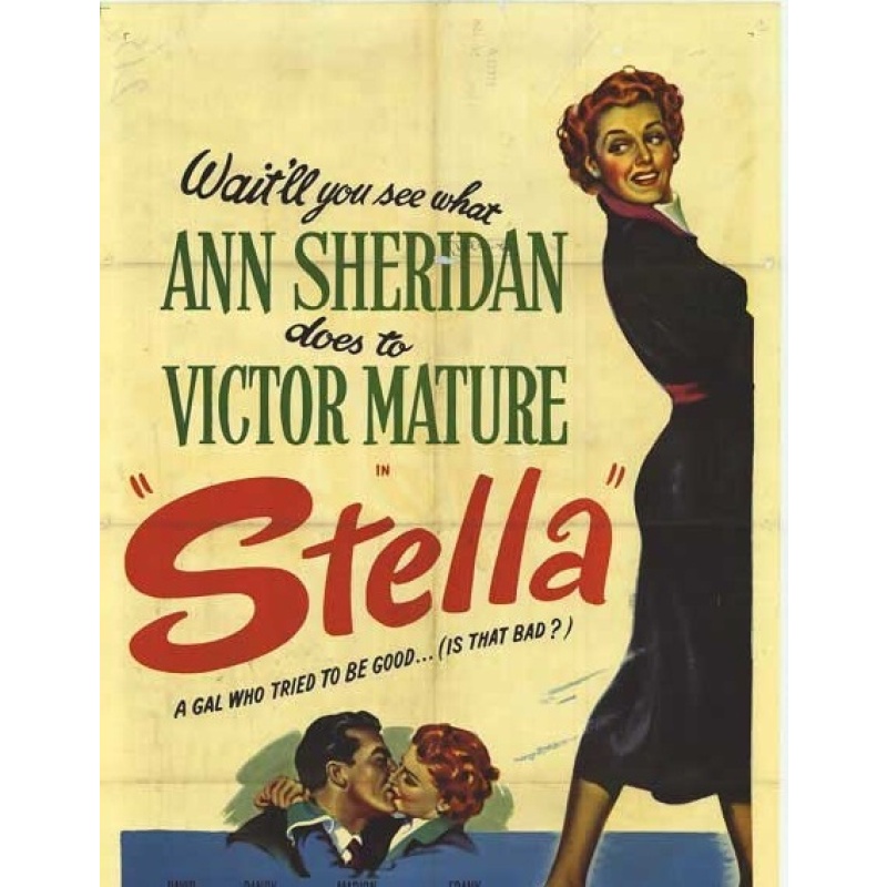 Stella (1950) Ann Sheridan, Victor Mature, Leif Erickson