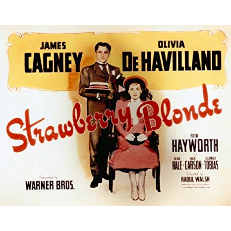 The Strawberry Blonde 1941 - James Cagney, Olivia de Havilland,
