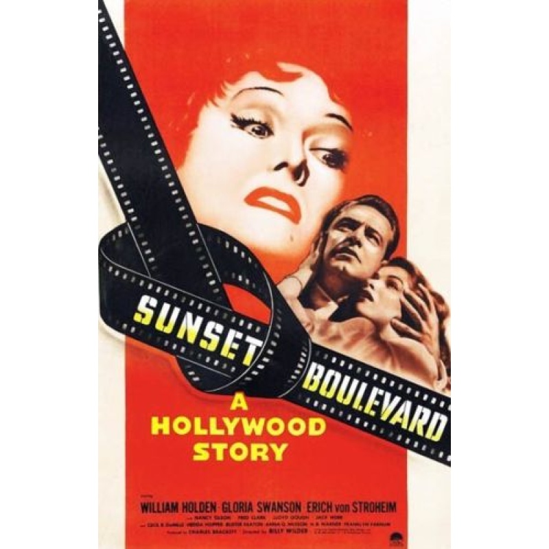 Sunset Boulevard William Holden. Gloria Swanson 1950 ‧ Noir/Musical