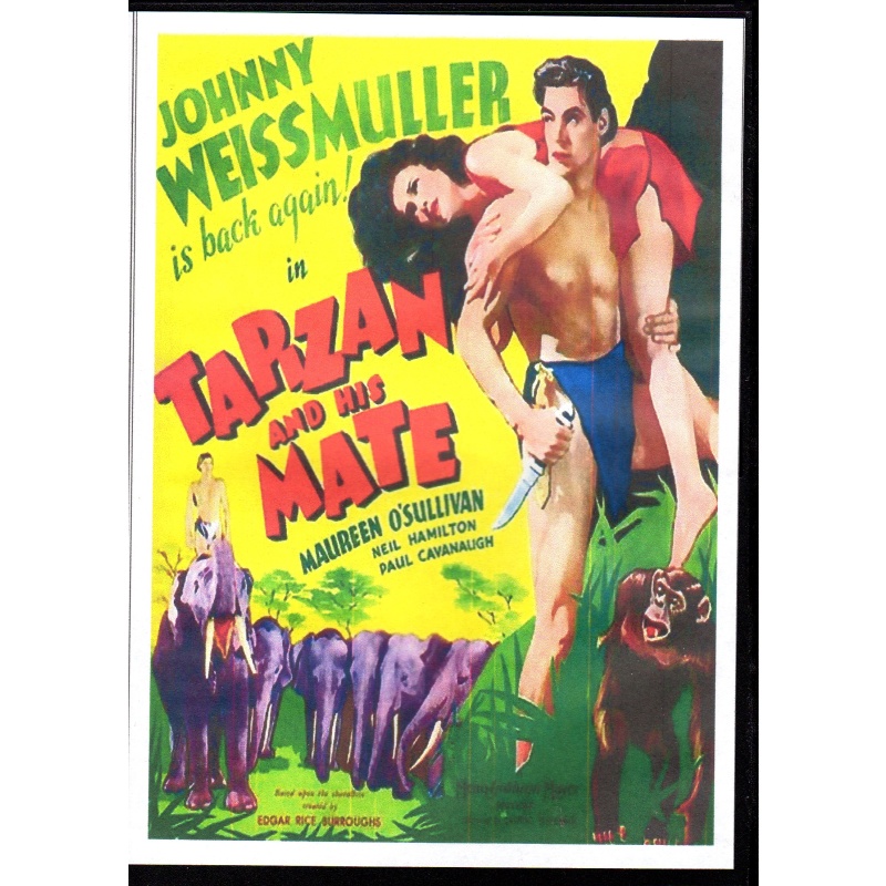 TARZAN AND HIS MATE   - JOHNNY WEISSMULLER NEW ALL REGION DVD