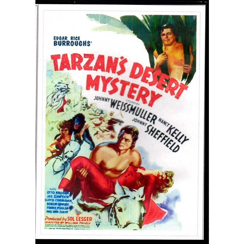 TARZAN'S DESERT MYSTERY - JOHNNY WEISSMULLER NEW ALL REGION DVD