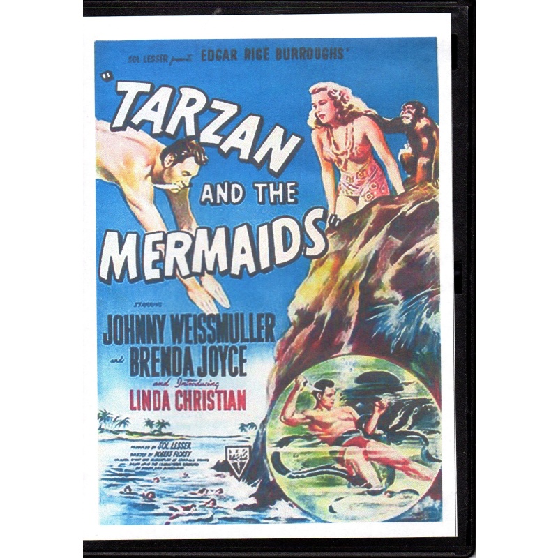 TARZAN AND THE MERMAIDS  - JOHNNY WEISSMULLER NEW ALL REGION DVD