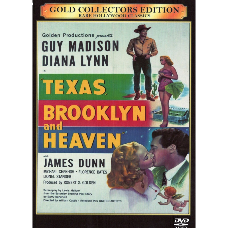 Texas, Brooklyn & Heaven (1948) - Guy Madison - Diana Lynn - James Dunn - DVD (All Region)