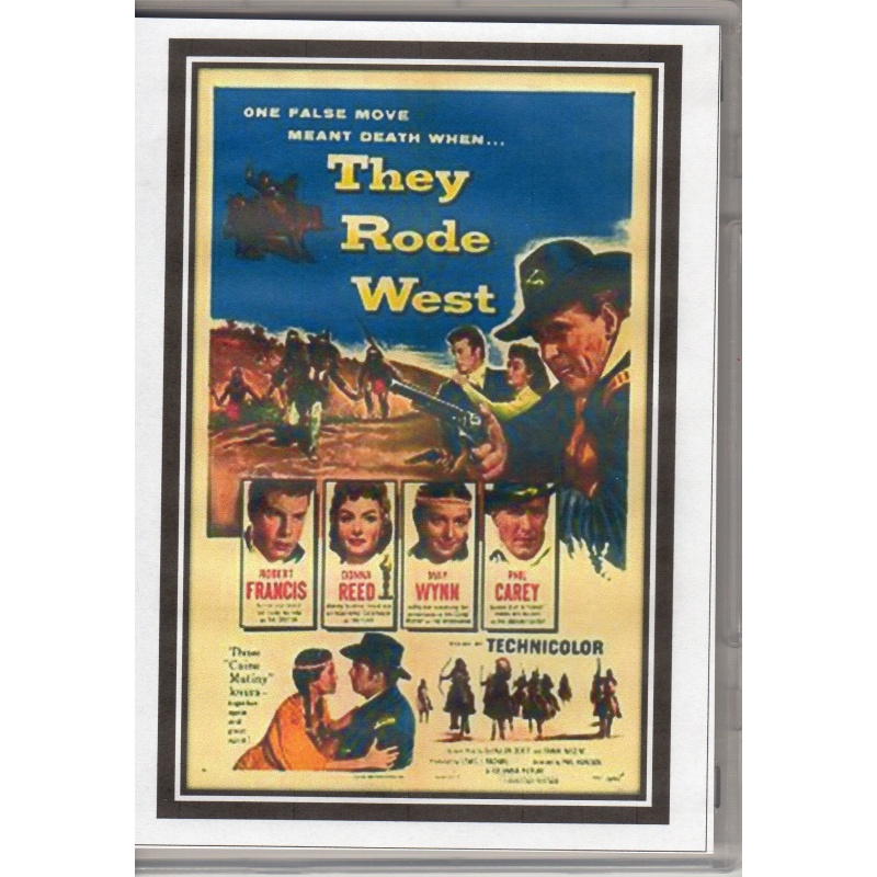 THEY RODE WEST - DONNA REED  & PHIL CAREY ALL REGION DVD