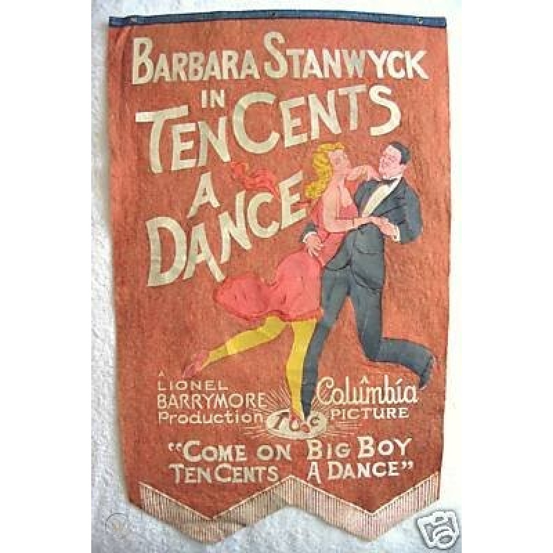 Ten Cents A Dance (1931) Barbara Stanwyck and Ricardo Cortez Rare Movie