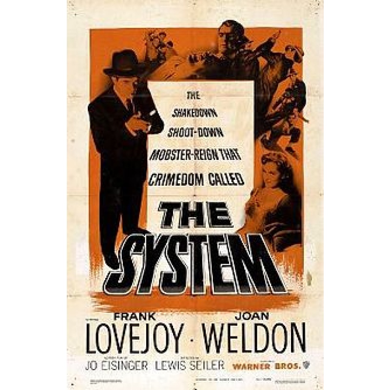 The System (1953) Frank Lovejoy, Joan Weldon, Robert Arthur Film-noir