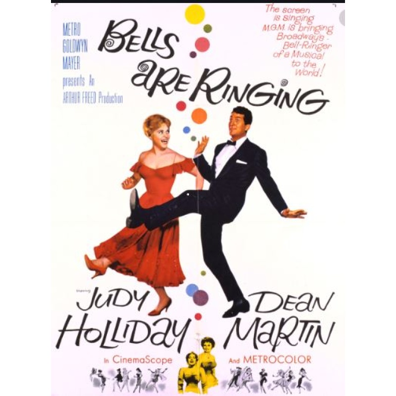 Bells Are Ringing (1960) Judy Holliday, Dean Martin, Fred Clark