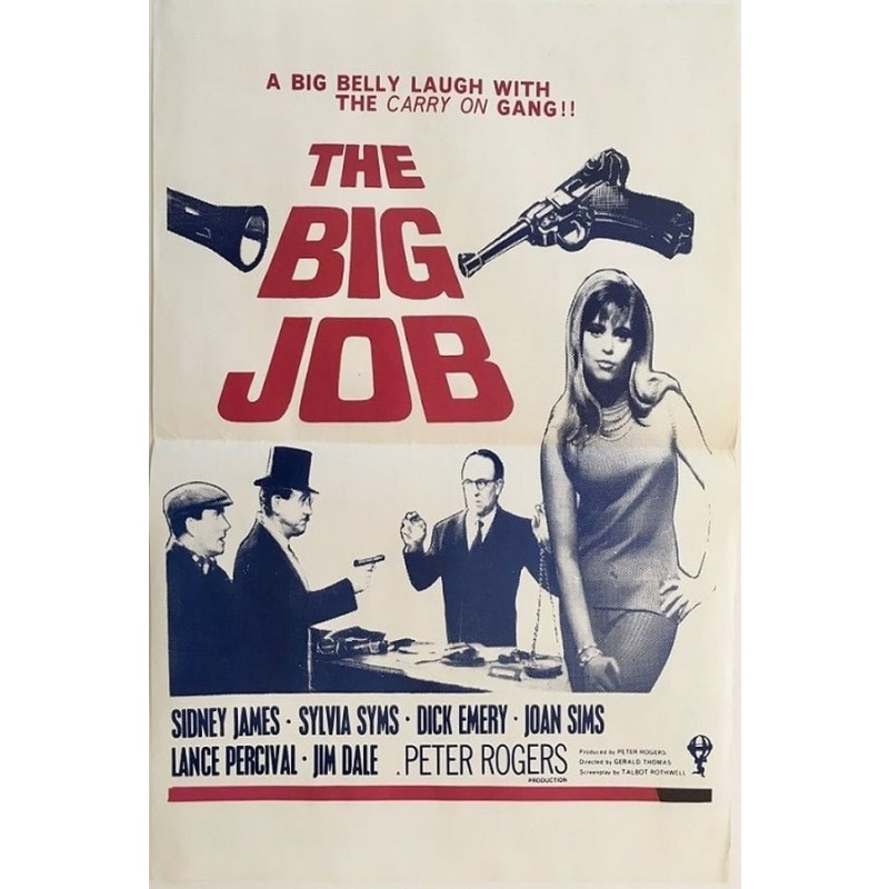 The Big Job (1965) Sidney James, Sylvia Syms, Dick Emery, Joan Sims