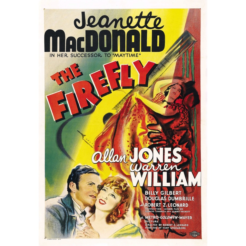 The Firefly (1937)  Jeanette MacDonald, Allan Jones, Warren William