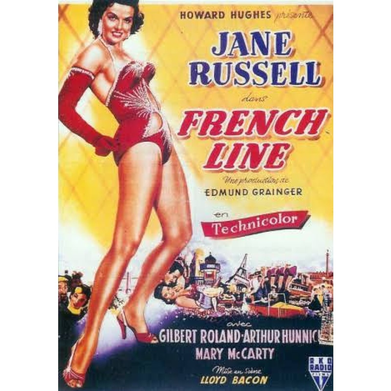 The French Line (1953) Jane Russell, Gilbert Roland, Arthur Hunnicutt