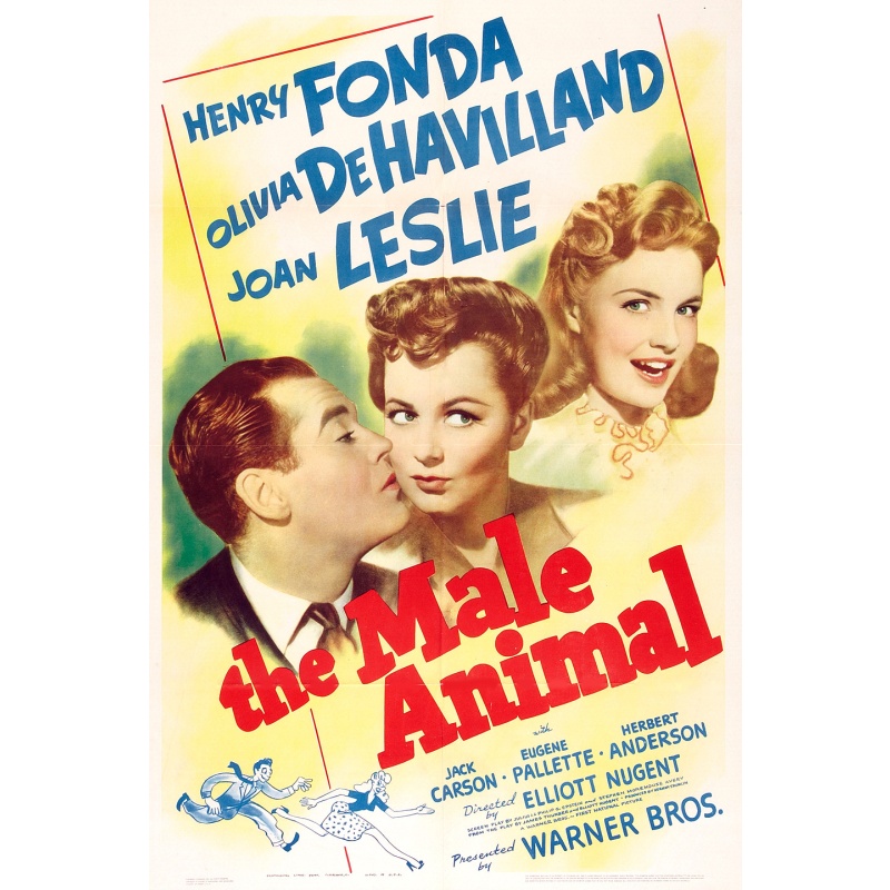 The Male Animal 1942 - Olivia de Havilland, Henry Fonda, Jack Carson
