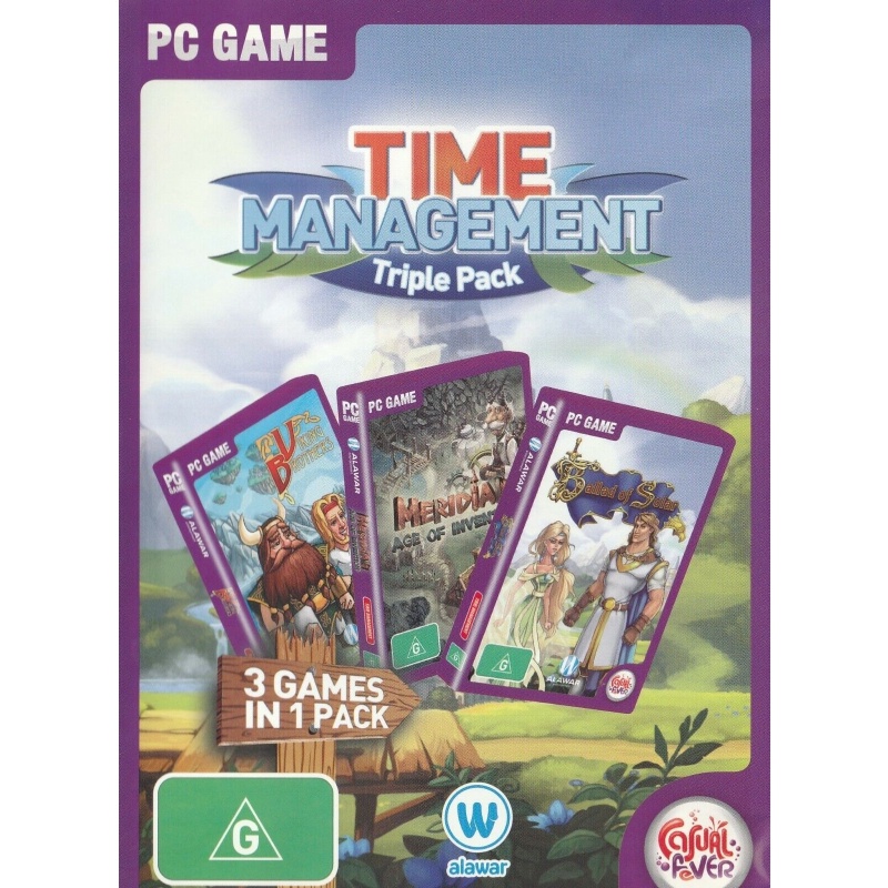 Time Managment Triple Pack -  Pc Game - (Pre-owned)