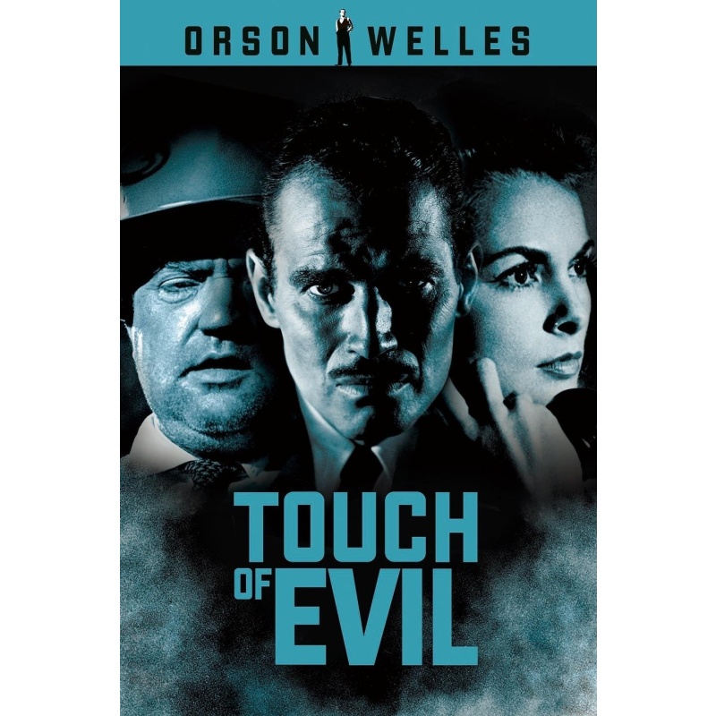Touch of Evil 1958 with Charlton Heston, Janet Leigh, Marlene Dietrich and Orson Welles