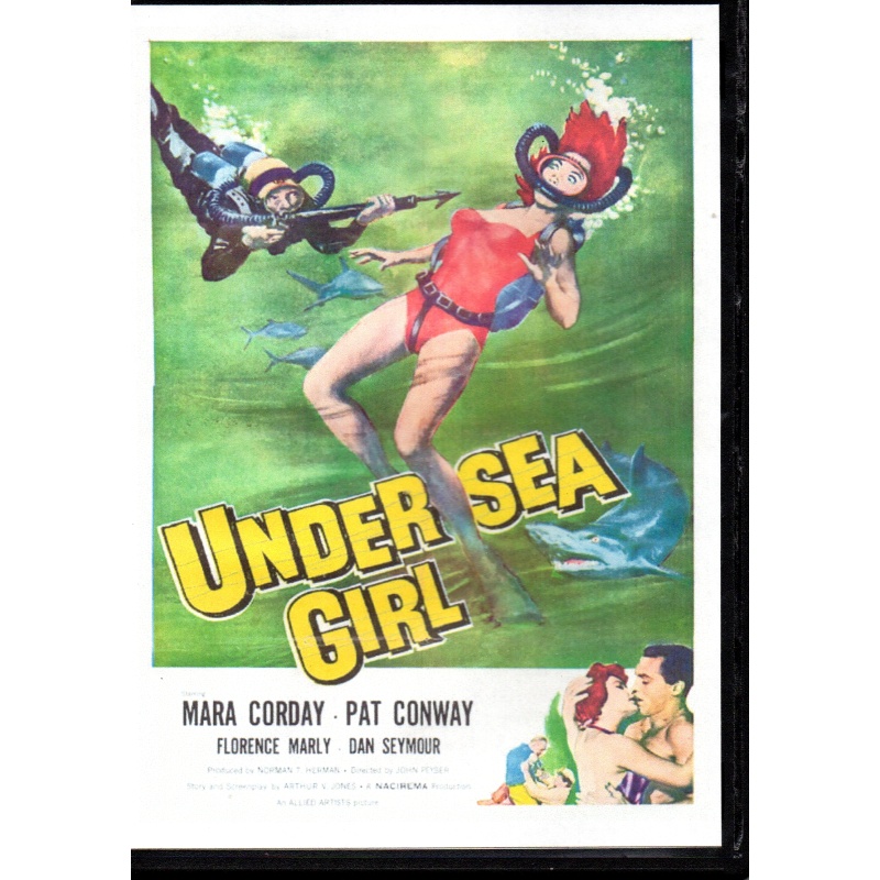 UNDERSEA GIRL - MARA CORDAY & PAT CONWAY  ALL REGION DVD