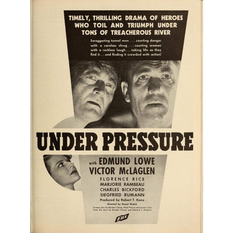 Under Pressure 1935 ‧Edmund Lowe, Victor McLaglen, Florence Rice, Marjorie Rambeau, ...