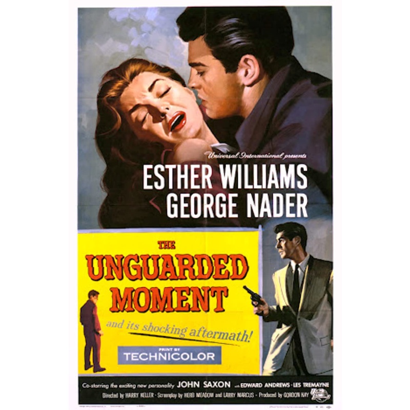 The Unguarded Moment 1956  Esther Williams, George Nader, John Saxon