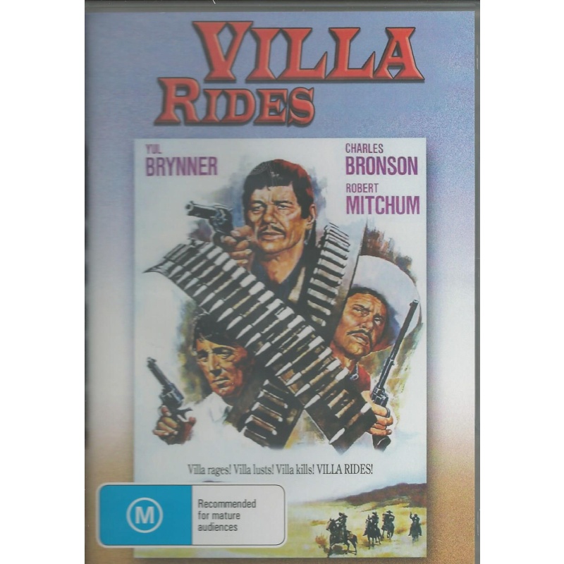 VILLA RIDES - CHARLES BRONSON  ALL REGION DVD