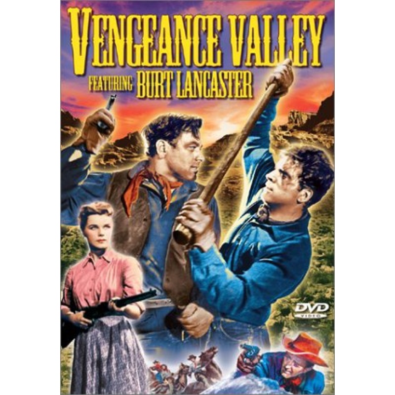 Vengeance Valley Burt Lancaster, Sally Forrest