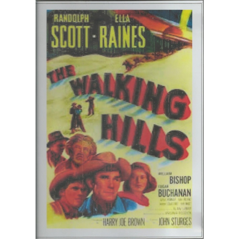 WALKING HILLS - RANDOLPH SCOTT ALL REGION DVD